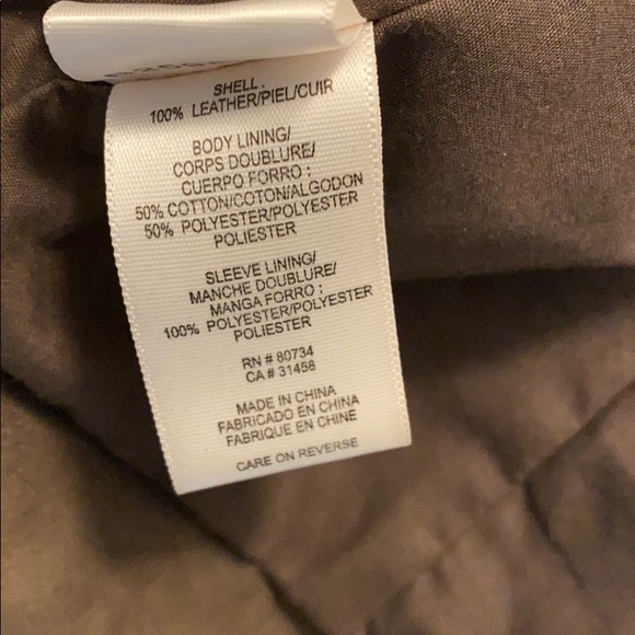 Vintage Leather Biker Jacket - Picture 4 of 5